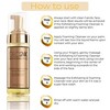 GLO24K Exfoliating & Foaming Facial Cleanser with 24k Gold, Witch Hazel & Aloe Vera -MADE IN THE USA - 4 of 4