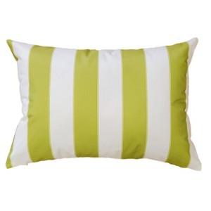PAGED 20" Square Stripe Pillow, Bed Pillow with Removable Cover, Decorative Throw Pillow for Outdoor and Indoor, Strong Weather Resistance - 1 of 4