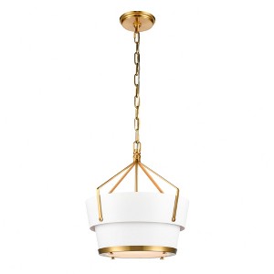 Elk Home Marin 1 - Light Pendant in  Matte White - 1 of 4