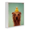 Stupell Industries Wet Dog with a Rubber Ducky, 24" x 24" - 3 of 4