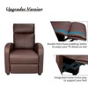 LACOO Faux Leather Home Theater Recliner with Massage Backrest - 3 of 4