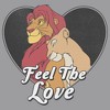 Boy's Lion King Simba and Nala Feel The Love Pull Over Hoodie - 2 of 4