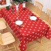 Rectangle Snowflake Christmas Tablecloth - 2 of 4