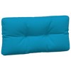 vidaXL Pallet Cushions Set in Blue - Outdoor Weather-Resistant Seating Comfortable Polyester Fabric - Universal Indoor Sofa Padding - 4 of 4