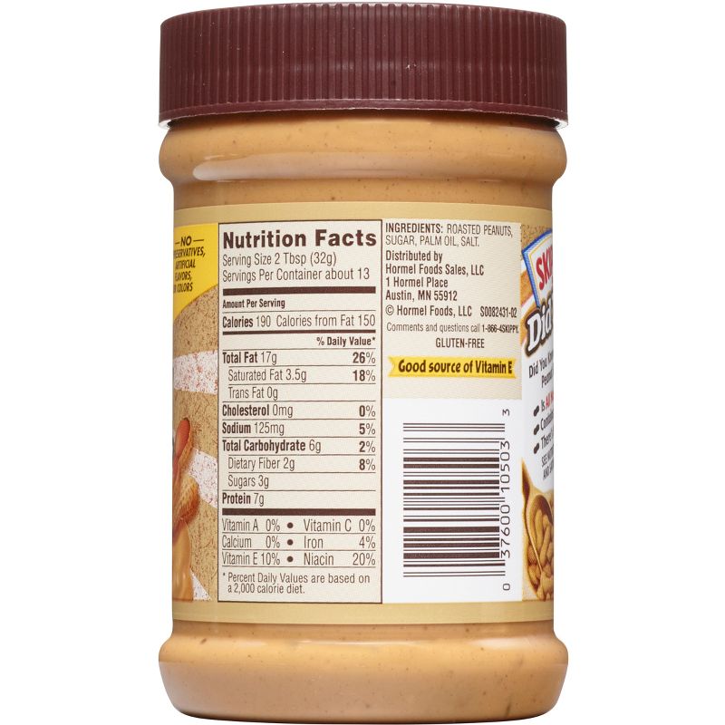 Skippy Natural Super Chunk Peanut Butter - 15oz, 5 of 11