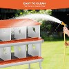 Coucheta Chicken Nesting Boxes - Available in Multiple Styles (Bracket Leg/Two-Tier/Wall Mount) & Compartments (6/8/10) for Easy Egg Collection. - 4 of 4