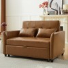 Whisen 51.57" Adjustable Sleeper Chair with 3 USB Ports - 3 of 4