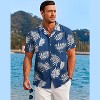COOFANDY Mens Hawaiian Shirt Short Sleeve Casual Funky Beach Shirt Summer Shirts with Pocket - 2 of 4