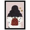 13"x19" Meet You There Fashion and Glam Framed Wall Art Red - Wynwood Studio: Modern Decor, Black Frame - 3 of 4