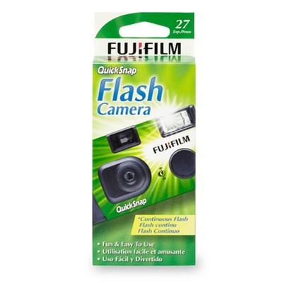 Fujifilm QuickSnap Étanche Caméra Jetable avec Flash - 27 poses