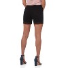 Rekucci Women's Secret Figure Pull-On Jean Shorts with Slim Cuff – Casual Mid-Rise Summer Shorts - 3 of 4