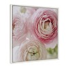 Kate and Laurel Sylvie Pink Dreams Framed Canvas by Kristy Campbell, 22x22, White - 2 of 4
