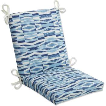 Outdoor/indoor Squared Corners Chair Cushion Solar Stripe - Pillow Perfect  : Target