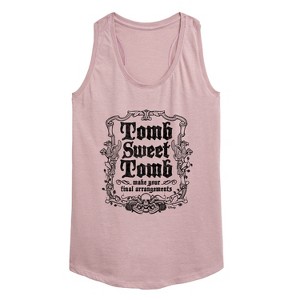 Women's - Disney - Haunted Mansion Parks Attraction Graphic Racerback Tank - 1 of 4