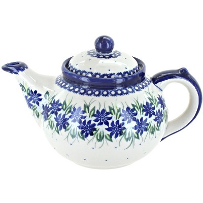 Blue Rose Polish Pottery Sierra Teapot