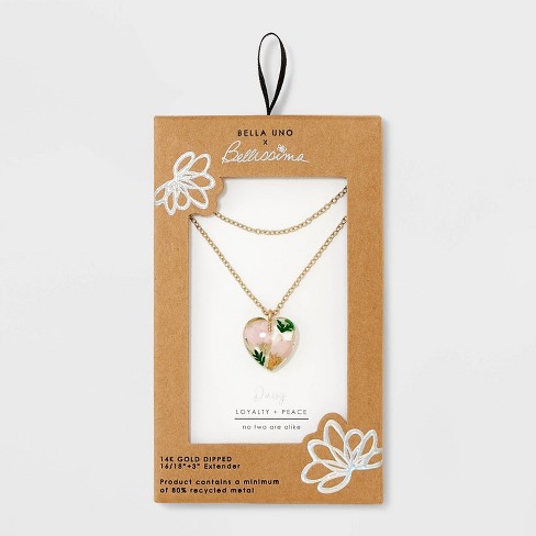 Daisy and deals peace necklace