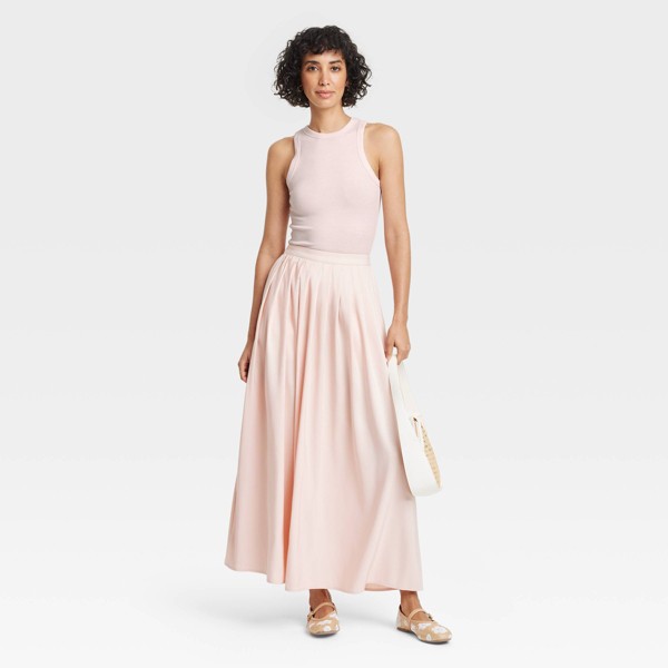 Top de tirantes acanalado de corte ajustado para mujer - A New Day™ 4