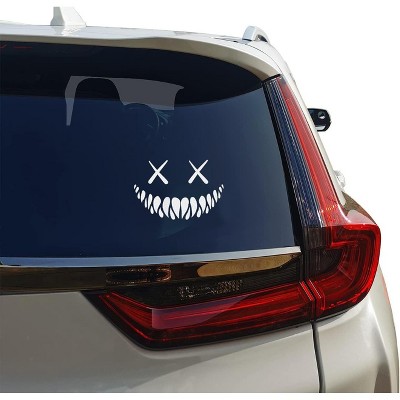 TruAIR Reflective Smile Demon Car Sticker