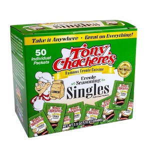 Tony Chachere's - Creole Seasoning Packets - 50 Ct - 1 of 1