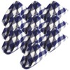 Slickblue Gingham Checkered Napkins 18"x18", Reversible, Yarn-Dyed Polyester, 9 Color Options – Pack of 4 or 10 - 3 of 4