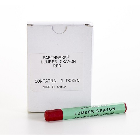Dixon 49400 Lumber Crayons Carbon Black