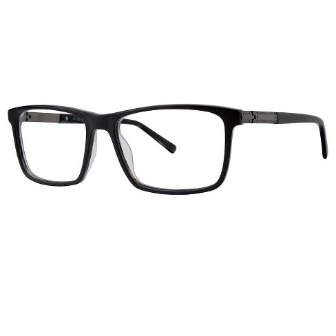 Vivid Big Tall 19 Oversized Reading Glasses In Matte Black 58mm 2.00 Power Target