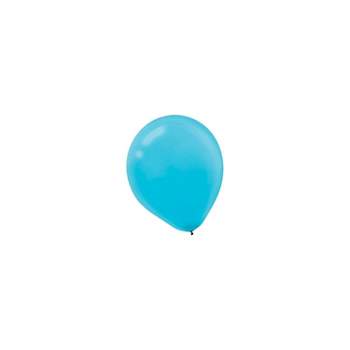 Amscan Packaged Solid Color Latex Balloons 12''L Caribbean Blue 18/Pack 15 Per Pack (113252.54)