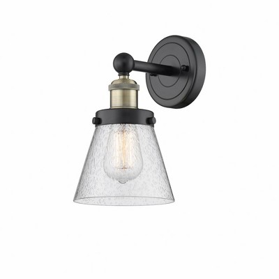 Cone - 1 Light Wall Sconce In Industrial Style-10 Inches Tall and 6.5 Inches Wide