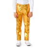 OppoSuits Boys' Shiny Party Suits - Groovy Gold - Golden - Size 4 Years - image 4 of 4