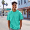 Dalix Mens Espresso Martini Midweight Garment Dye Tee - 3 of 4
