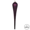 Vickerman Matte Glitter Drop Christmas Ornament - 3 of 3