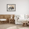 Stupell Industries Happy Halloween Pumpkin Truck Floating Frame Canvas Art - 3 of 4