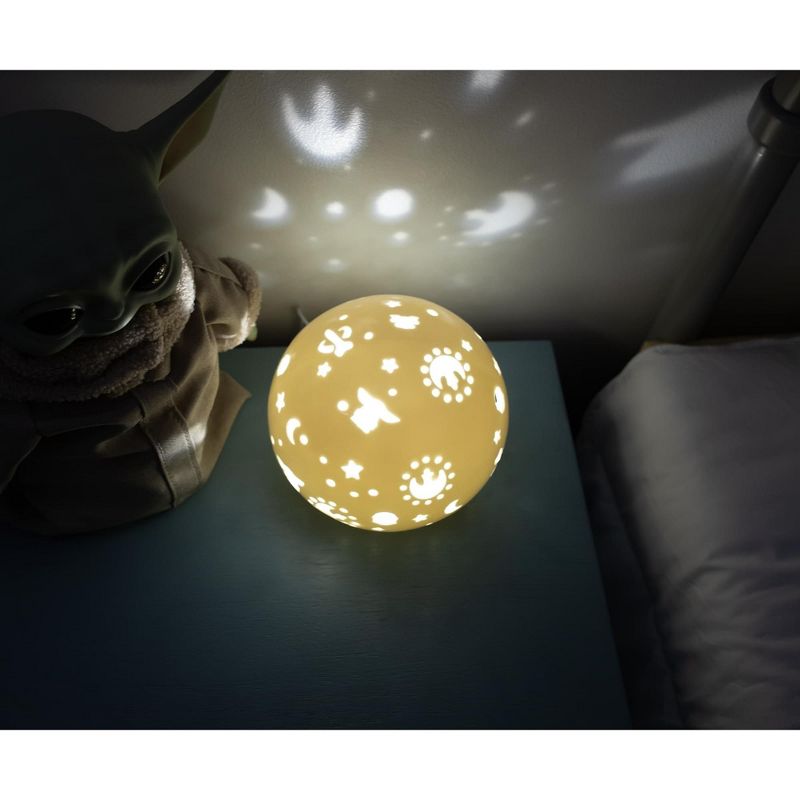Ukonic Star Wars: The Mandalorian Grogu Ceramic LED Mood Light | 6 Inches Tall, 5 of 7