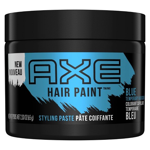 Axe Hair Paint Temporary Blue Color Styling Paste 2 3oz Target