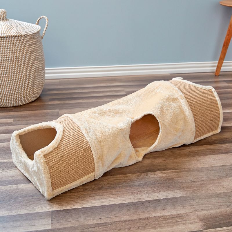 Two by Two New York -  Scratching Tunnel Cat Furniture - 42 in. Tall, 2 of 17