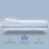 Modera Baby Organic Cotton Dual-Sided Crib Mattress and Toddler Bed Mattress - 52x27.5x5.5" - MISTY BLUE - 2 of 4