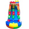 Pogo Bounce House Crossover Kids Inflatable Water Slide, Building Block with Blower, 15 ft - 2 of 4