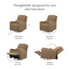 Babyletto Sigi Recliner and Swivel Glider - Shearling - 3 of 4