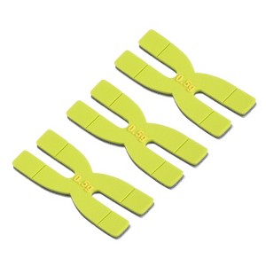 Unique Bargains Silicone Adjustable Vibration Dampeners H Badminton Racket Weight Balance Strip 0.5g 3 Pcs - 1 of 4