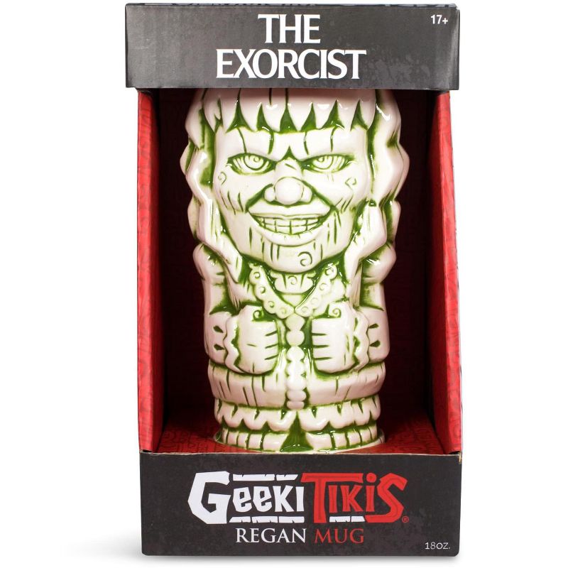 Beeline Creative Geeki Tikis The Exorcist Regan Mug | Ceramic Tiki Style Cup | Holds 18 Ounces, 3 of 7