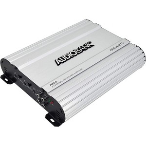 Audiobank 2 Channels 800 WATTS Bridgedable Car Audio Stereo Amplifier P802 Heavy-Duty Aluminum Alloy Heatsink | Class A-B Operation Remote On/Off - 1 of 4