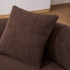 Hrinhom 66.9" W Chenille Loveseat Sofa,Full Compression Sofa With Pillows, No Assembly - 2 of 4