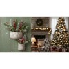 Christmas Stoneware Wall Pocket Set with Snowflake Design and 7.5" and 9" Heights by Melrose - 4 of 4