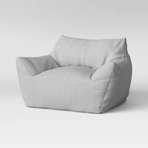 Bean Bag Chair Gray - Room Essentials™ : Target