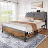 Washable Area Rug, Non-Slip Floral Carpet, Retro Floor Mat for Kitchen, Bathroom, Living Room, Bedroom, Entryway & Hallways - 3 of 4