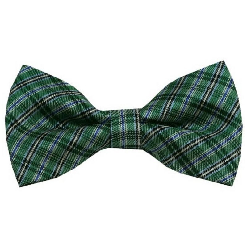 Men's Stripe Color 2.75 W And 4.75 L Inch Pre-Tied adjustable Bow Ties, 1 of 3