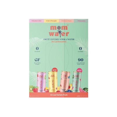 Mom Water Variety Pack - 12pk/355ml Cans