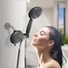 Cobbe Couple 5-Spray Dual Shower Heads 4.7" Shower Head with 2-in-1 Spray Pattern - 3 of 4