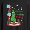 Men's - Dr. Seuss - Christmas Is A Family Thing Long Sleeve Graphic T-Shirt - 2 of 4