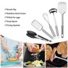 Itopfox Camping Cooking Utensils Set Stainless Steel Grill Tools BBQ Cookware Gear for Travel Picnic RV, Van, Portable Kitchen Essentials Accessories - 3 of 4